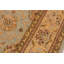 Tapis vert / doré en laine noué à la main 8 pi 7 po x 13 pi 8 po Abbigail Southwestern