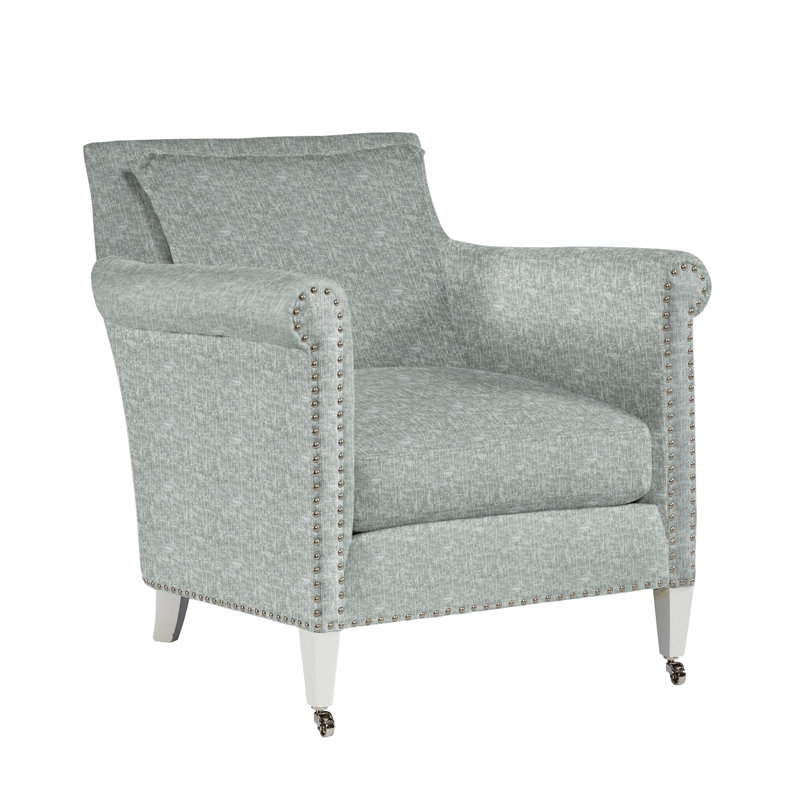 Paris 34" Wide Armchair, Castine Gray