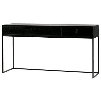 Nuray Brushed Sydney Side Table with Storage