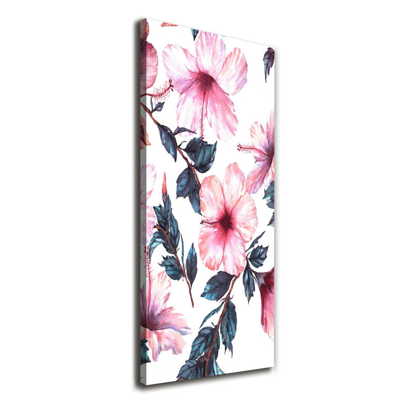 Hibiscus - Wrapped Canvas Print