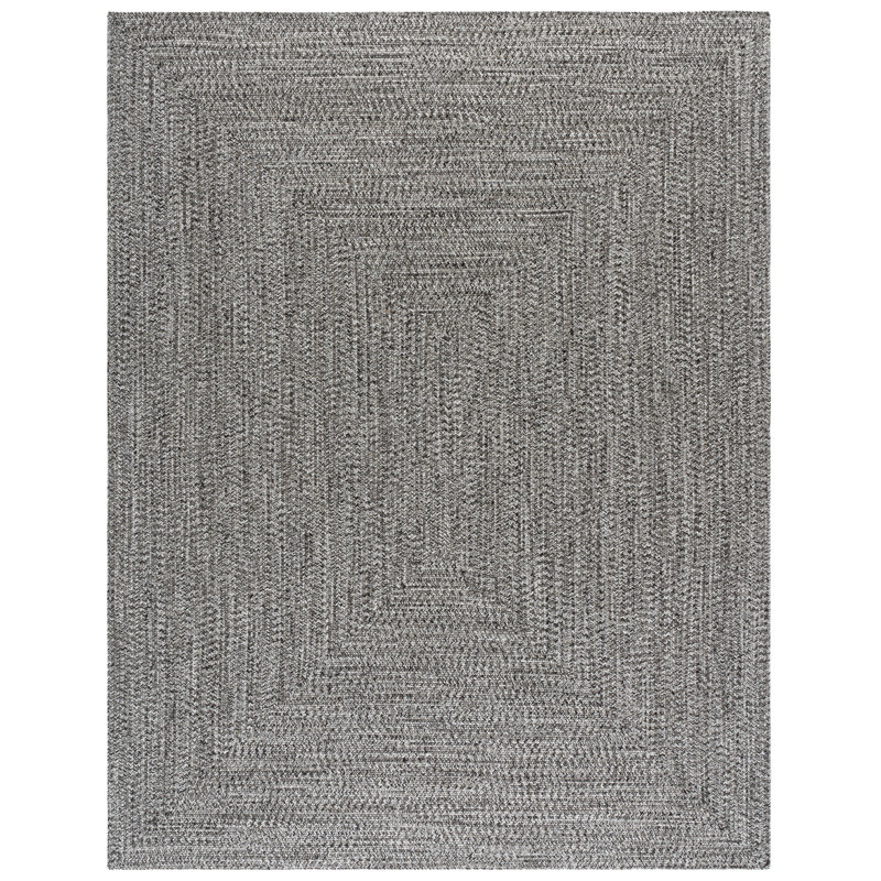 Braided 260 Hand Woven Performance Machine Washable No Pattern Rug, Rectangle 8' x 10'