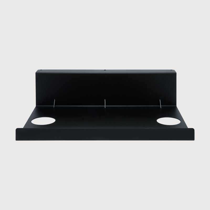 Divers Metal Cable Tray, Black