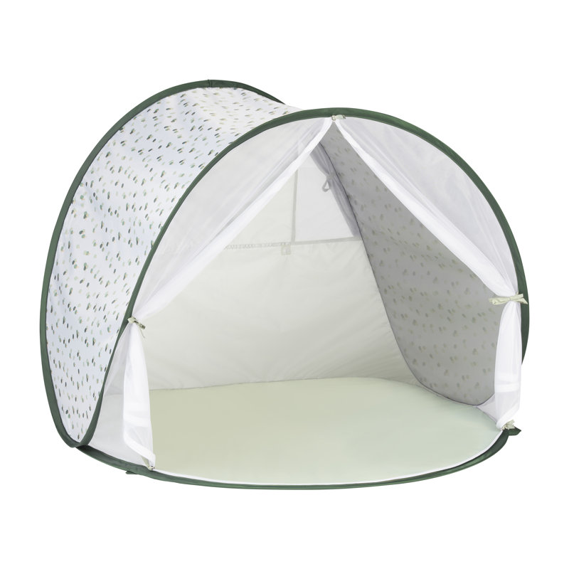 Green Anti-UV Baby Beach Tent with Carry Bag