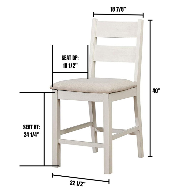 Cermenho Haubrich 24.25" Counter Stool