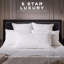 Hotel Luxury Cotton Quilted Kingsize Firm Pillow