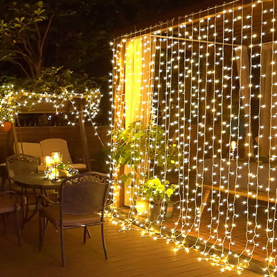 235.2' LED 300 - Bulb Icicle Lights String Light