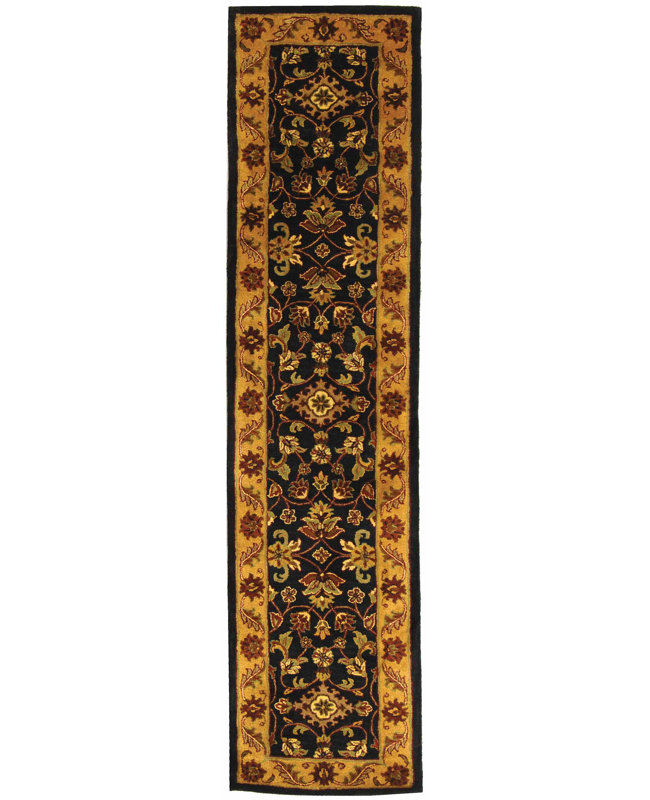 Santoyo Hand Tufted Wool Oriental Rug, Runner 2'3" x 10'