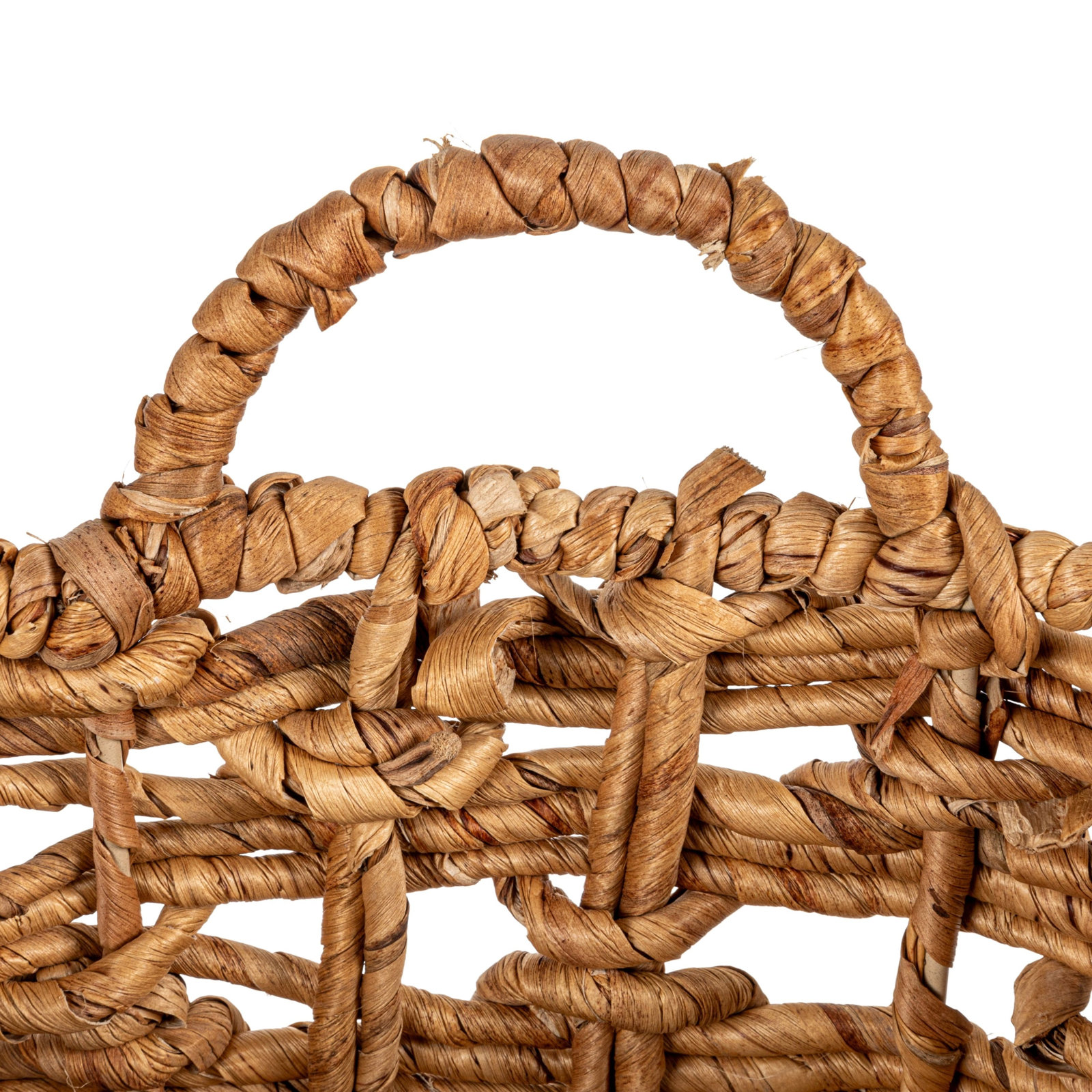 Round Water Hyacinth Baskets