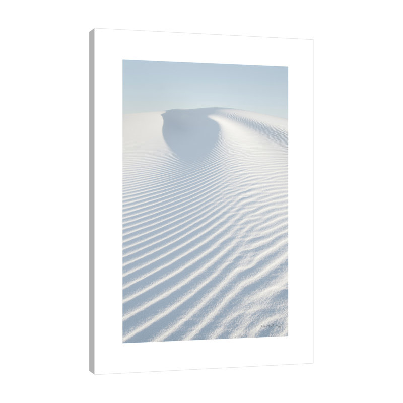 «White Sands II», toile tendue par Alan Majchrowicz, H 15 po x l 10 po x P 1,5 po