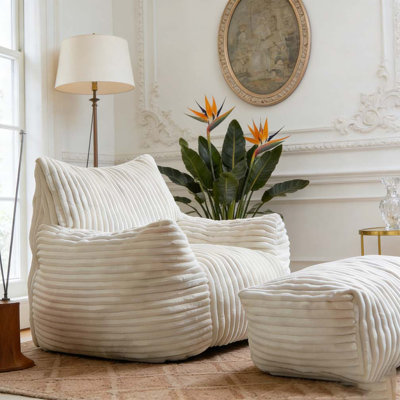 Sofa Chair with Ottoman
