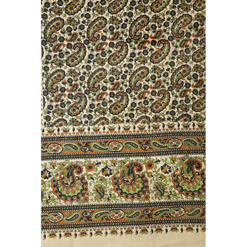 Tapisserie audacieuse en coton, H 104 po x l 70 po