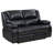 Brynden Upholstered Motion Reclining Loveseat Black-1431886848