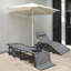 Ensemble de chaises longues inclinables 74,4 po avec coussins Melbourne-824774017
