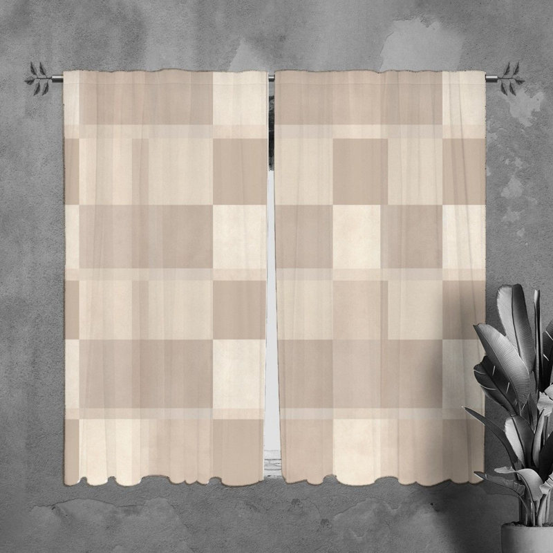 Paire de rideaux obscurcissant en polyester Deah, L 20 po x L 61 po