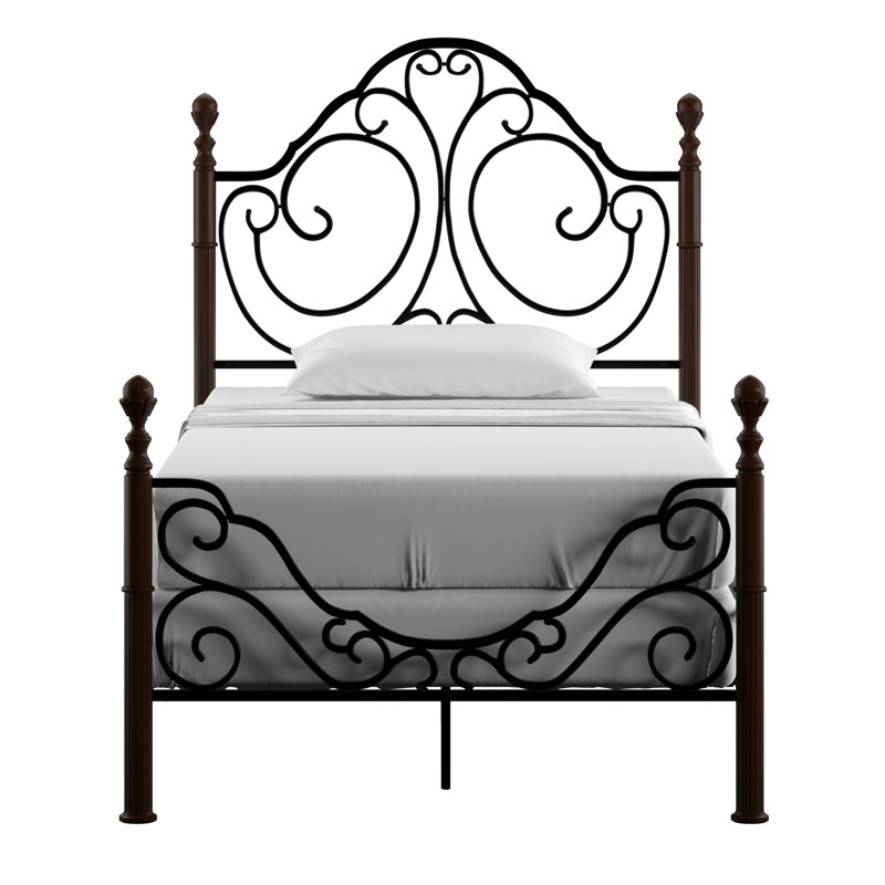 Mariners Metal Open-Frame Bed, Twin