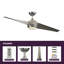  Ventilateur de plafond intérieur / extérieur Annasophia-820071556