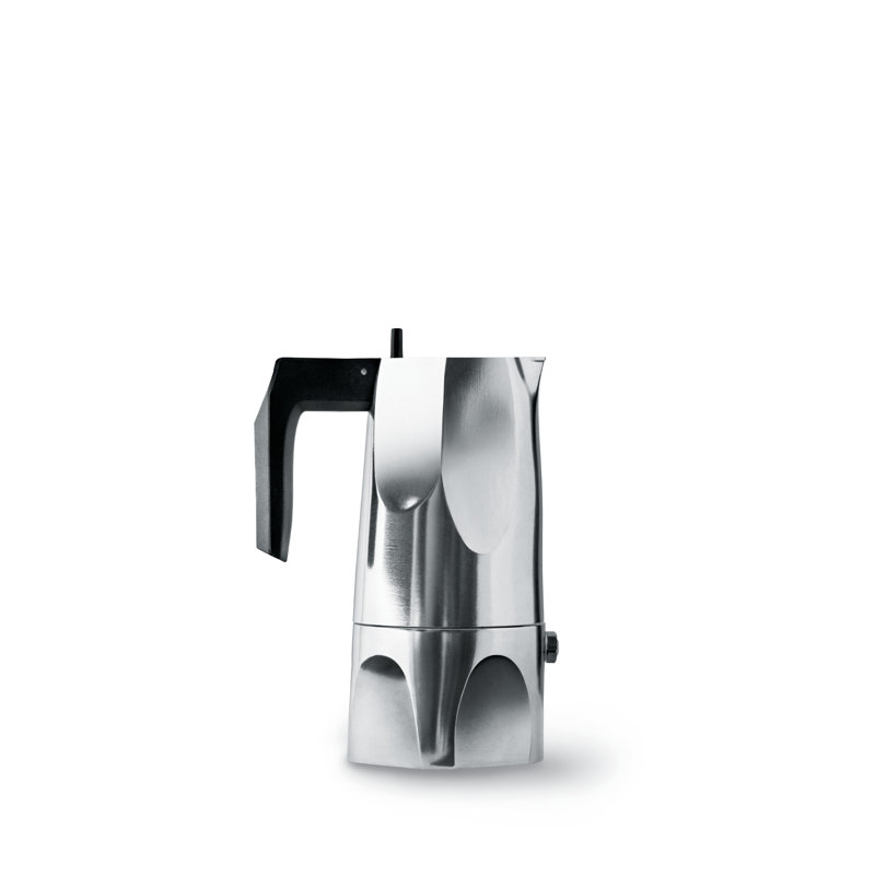 Ossidiana Espresso Coffee Maker, 1 Cup, Aluminium