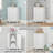 31" Freestanding Corner Cabinet With Door, Waterproof MDF Bathroom Shelf Organizer For Toiletries & Towels-394686262
