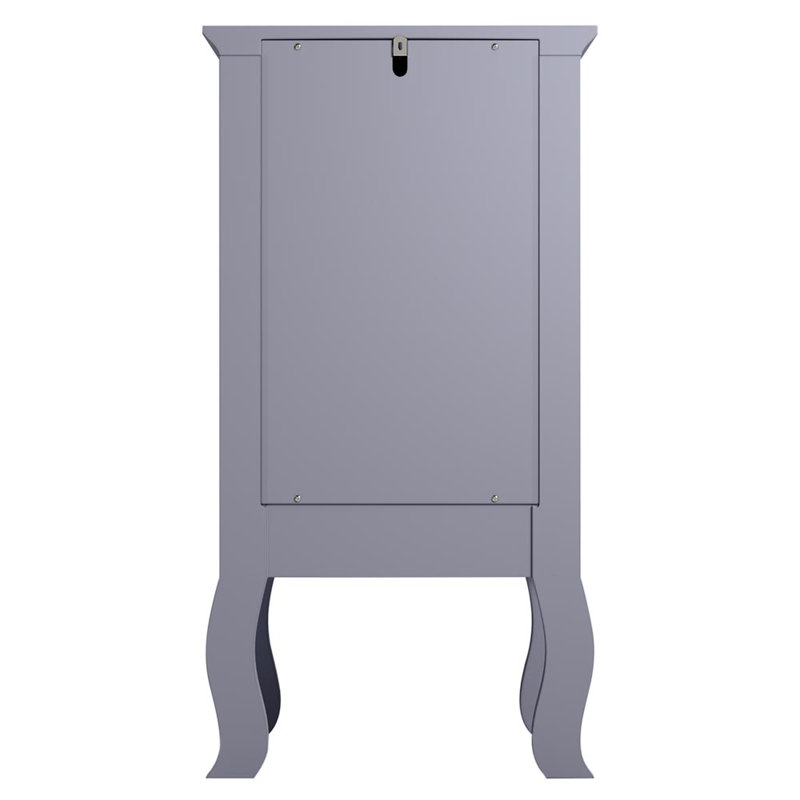 Bargersville 1 Drawer 33Cm W Bedside Table, Grey