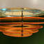 Acrylic Sunset Orange Restaurant Pendant Light (including E26 Bulbs)