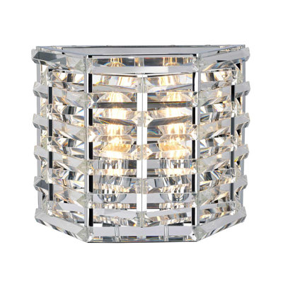Yves Steel Flush Mounted Sconce