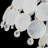 6-light Coastal Shell Tired Chandelier