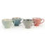 Kaelan Pad Print 4 Piece Coffee Mug Set