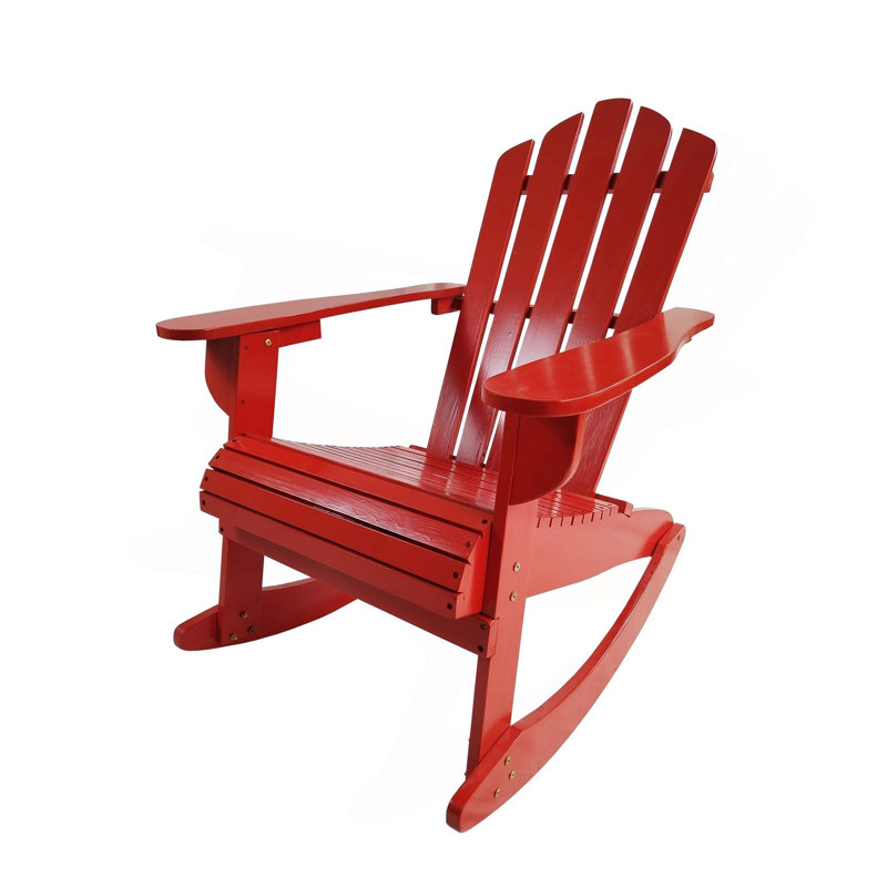 Chaise Adirondack inclinable en bois