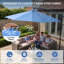 Parasols déportés avec base, bleus-1679387304