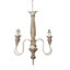 Lustre en bois 4 lumières