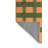 Machine Washable Checkered Brown Area Rug-1117642442