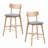 Wooden Bar Chairs, Upholstered Kitchen Island Chairs-1701091986-1701091981