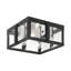 Plafonnier semi-encastré d'extérieur l 15,5 po Ikeisha-50664491