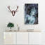 Smoke Surrounding The Buddha - Wrapped Canvas-56666787