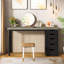 Bureau 47 po avec 5 tiroirs-1199914768