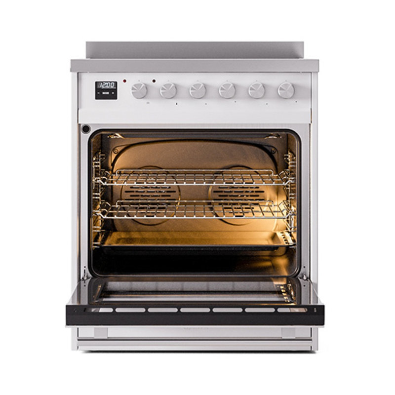 Cuisinière à induction 30 po ILVE Professional Plus II, RAL classique / acier inoxydable
