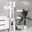 Armoire de rangement haute avec tablettes ouvertes