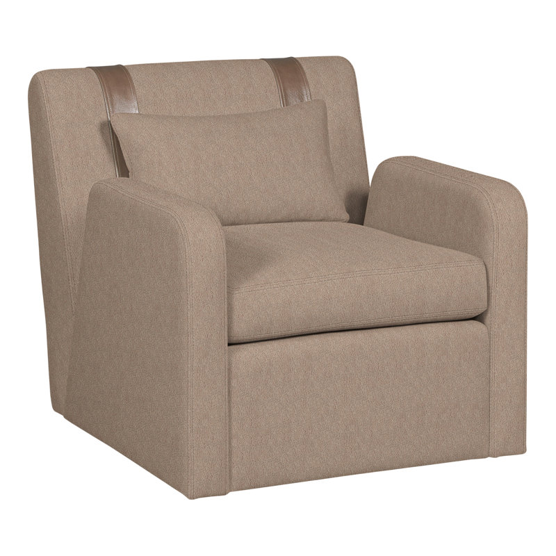 Colvin Swivel Armchair, Navada Mushroom