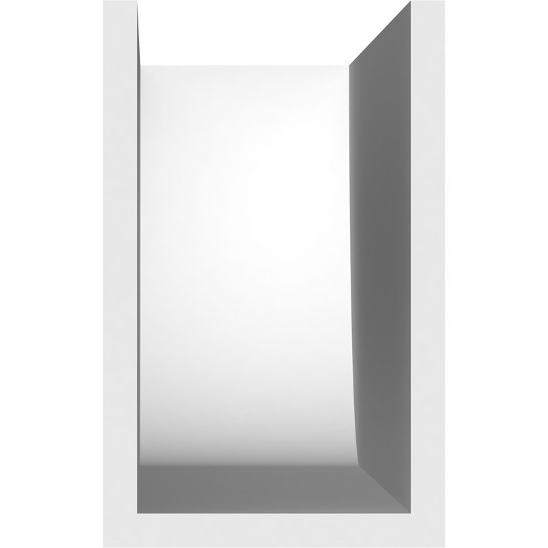 Standard Durham Architectural Grade PVC Rafter Tail, 8"H x 5"W x 36"D