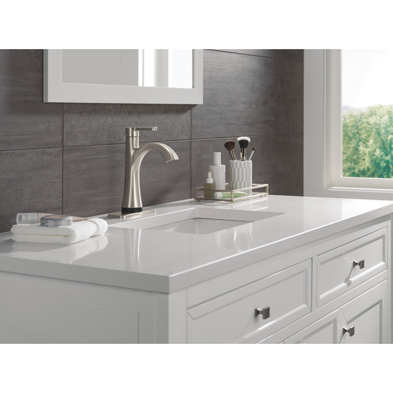 Touch2O Bathroom Faucet with Touchless Technology, Stainless