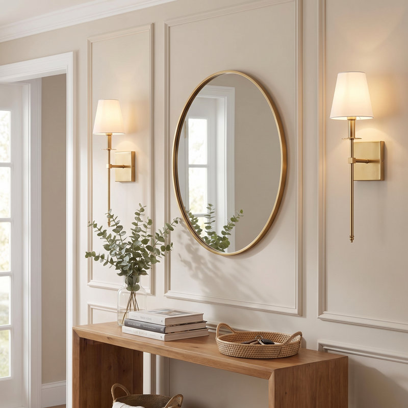 New Britain 1 - Light Dimmable Wallchiere, Gold