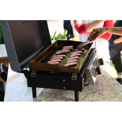 Razor Griddle Razor 2 - Burner Liquid Propane 20000 BTU BTU Gas Grill