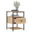 Agshin 40cm W Iron Bedside Table-1067370076-1034693451