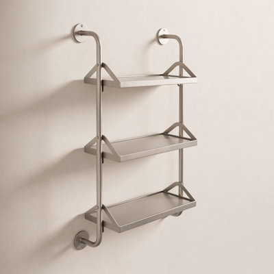 Tiered Storage Wall Shelf