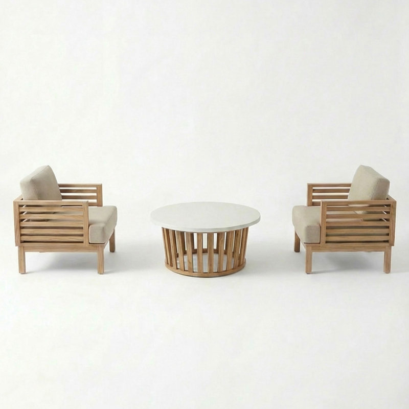 Tatiyanah FSC 1 AMIRA 2-Seater Bistro Set
