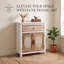 Armoire de rangement en bois avec tiroir et 2 portes Farmhouse