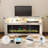 59.8'' Media Console with Fireplace-2052835463