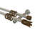 Stainless Steel/Walnut Lacquered selected