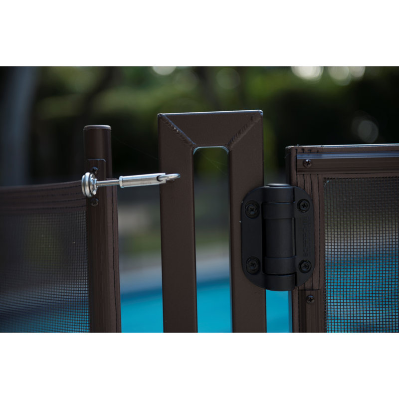 Perma-Lock 2.5 in Stainless Steel Pool Safety Fence Latch
