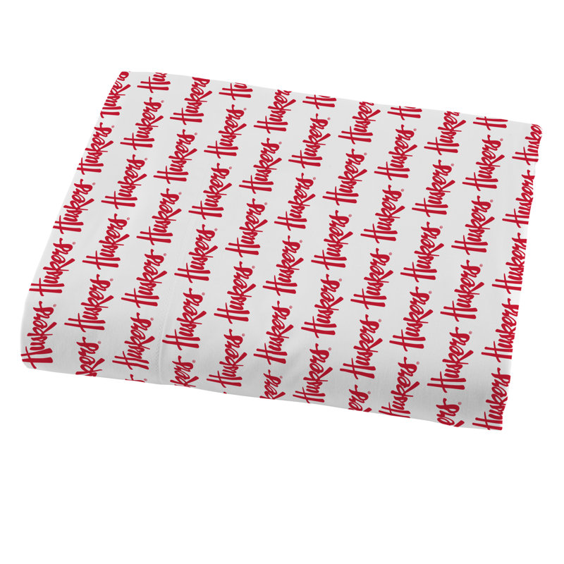 Polyester Comforter, NCAA University of Nebraska, Lincoln